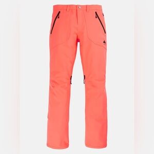 Burton Women's Bright Coral Straight Leg Pants